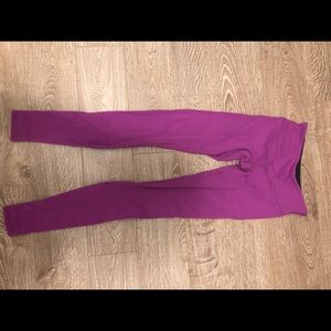 Lululemon reversible leggings pink/grey